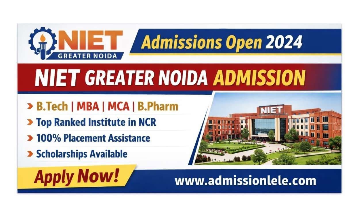 NIET Greater Noida Admission 2026